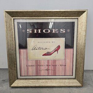Framed "Shoes" print